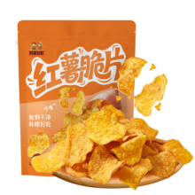 需首购：沂蒙公社 红薯脆 250g 酥脆香甜 无添加 红薯干 休闲零食