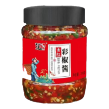 剁椒双椒酱 青红辣椒拌饭拌面下饭酱 彩椒酱 200g*1瓶