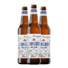 PLUS：青岛啤酒 全麦白啤 原麦汁浓度10°P 500mL 12瓶 整箱装
