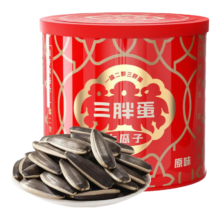 京东百亿补贴：三胖蛋 原味瓜子 108g*4罐