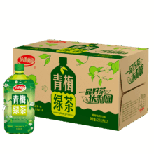 达利园 青梅绿茶果味茶饮品 1L*12瓶 整箱装