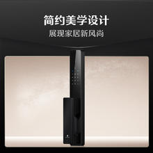 德施曼 Q2FD智能门锁3D人脸识别家用智能锁密码锁指纹锁小嘀