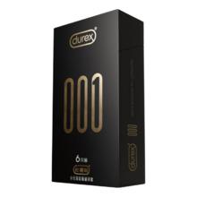 杜蕾斯 至薄001安全套 6只