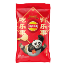 乐事 功夫熊猫联名薯片分享装 615克 新年大礼包