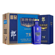 年货节:郎酒 郎牌特曲T6 兼香型白酒 50度 500mL 6瓶 整箱装