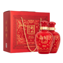 年货节:衡水老白干 手酿 52° 老白干香型 520ml 2瓶