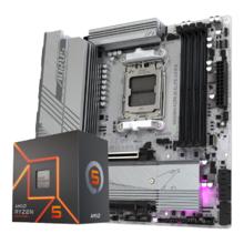 技嘉 板U套装 冰雕B650M AORUS ELITE AX ICE+R