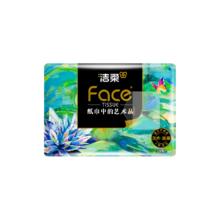 洁柔 抽纸油画艺术纸可湿水纸4层 80抽*3包