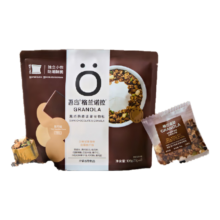 OarmiLk 吾岛格兰诺拉黑巧燕麦片 坚果即食早餐 15g*7包*4件