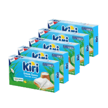KIRI凯芮 法国进口原味涂抹奶酪 6粒*5盒489g 高钙营养早餐
