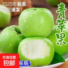 山东新鲜青苹果 绿苹果 带箱5斤(60-70mm)