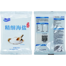 再降价：雪涛精制盐 200g*4袋