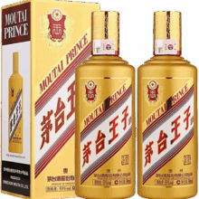 贵州茅台 王子酒(金王子) 53度 【500ml*6瓶】 酱香型白酒