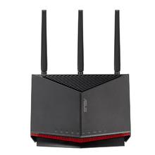 华硕 RT-BE86U 双频6800M 家用万兆Mesh路由器 Wi-Fi 7 黑色 单个装