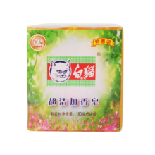 白猫 超洁加香皂 洗衣肥皂 180g×5块 900g 经典款
