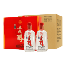 年货节:五粮液 五粮醇红淡雅 50°浓香型白酒 500ml×4瓶