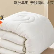 水星家纺 欧洲进口抗菌羊毛被 200cm×230cm