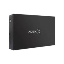 小盘(XDISK)6TB移动硬盘USB3.1桌面硬盘TypeC外接电脑电视游戏硬盘金属3.5英寸硬盘家庭数据仓库