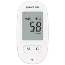 yuwell 580 血糖仪 100片试纸+100采血针