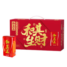 和其正 凉茶金银花草本植物饮料礼盒 250ml*24盒*1箱
