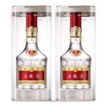 再降价：五粮液 普五八代 52°浓香型白酒 500ml×2瓶