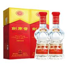 再降价：剑南春 水晶剑 52° 浓香型白酒 500ml×2瓶