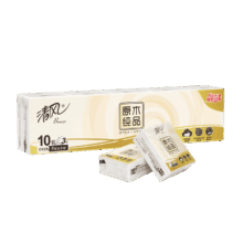 清风 手帕纸 3层8张*30包 小包面巾纸巾 便携随身包 B66ACM
