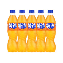 可口可乐 橙味芬达碳酸饮料 500ml*5瓶