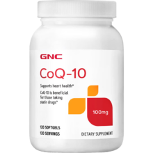 GNC健安喜辅酶q10胶囊100mg120粒 心脑血管备孕老人进口原装