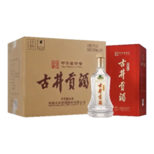 年货节:古井贡 中华老字号 50度浓香型白酒 500ml*6 纯粮酒 宴请自饮年货送礼
