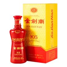 年货节:剑南春 金剑南K6 52°浓香型白酒 500ml 1瓶