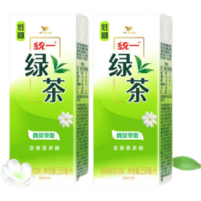统一 绿茶 250ml*24盒/箱 茶饮料 整箱装