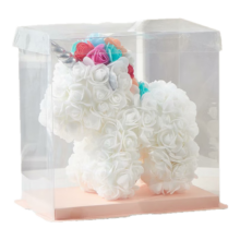 永生花独角兽白色25cm 1盒
