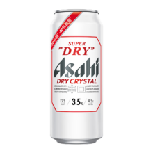 朝日啤酒超爽3.5度  500ml*24罐  整箱装