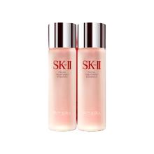 SK-II 神仙水75ml*2精华sk2化妆护肤品套装水乳礼盒三八节女神生日礼物