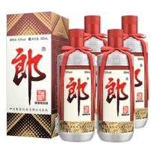 年货大集、淘金币可用：郎酒 普郎 53%vol 酱香型白酒 500ml*4瓶