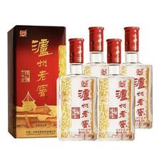 泸州老窖 六年窖头曲 52度 浓香型白酒 500ml*4瓶