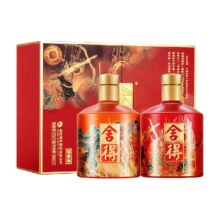 88vip: 品味舍得 盘古后羿 52度 500ml*2瓶 礼盒装 白酒