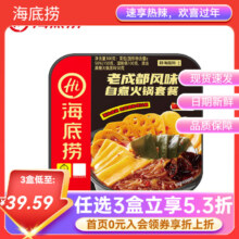 海底捞 自热火锅 老成都风味 300g*1盒