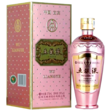 五粮液 玫瑰金 2019年 39度 375mL 浓香型白酒 陈年老酒 婚宴喜酒