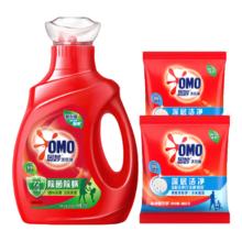 奥妙洗衣液 除菌除螨持久留香酵素去污渍长效抑菌 机洗手洗瓶袋装组合 3.2学生宿舍专用