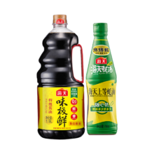 海天 味极鲜生抽酱油1.9L 蚝油700g 组合装 特级酱油