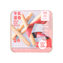 plus:锦华 牛乳鸡蛋卷 酥卷点心饼干 336g 年货礼盒 办公室零食 代早餐