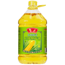 鲁花 压榨特香非转基因玉米胚芽油 5L