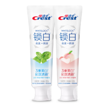 佳洁士 锁白薄荷白桃牙膏 去渍美白清新口气 2支共240g 京东自营