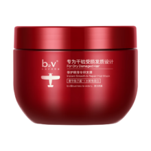 b2v 红藻免蒸发膜 护发素 300ml 柔顺干枯毛躁顺滑深层烫染受损