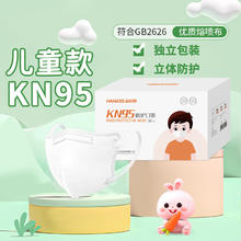 HANASS KN95防护口罩防风沙尘不易脱妆防柳絮花粉口罩挂耳式面罩