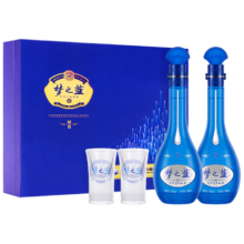 洋河 梦之蓝M6 52° 浓香型白酒 500ml×2瓶