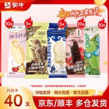 蒙牛 随变经典冰淇淋雪糕组合 共40支