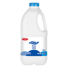 三元 原味大桶风味酸牛奶 1.8kg 家庭装 新老包装交替发货